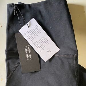 Girlfriend Collective Black athletic leggings